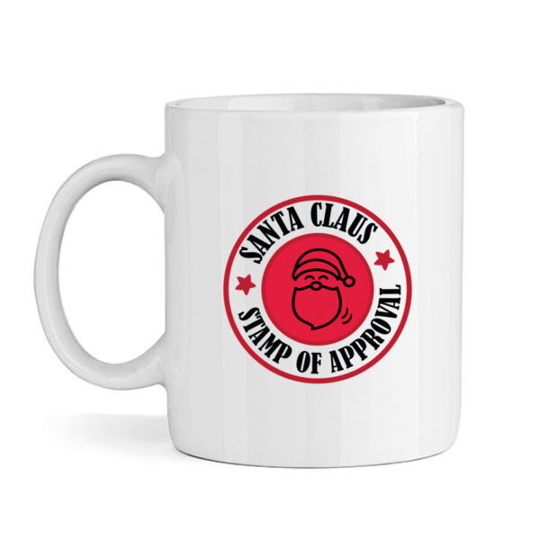 White Mug - Santa Claus Stamp of Approval Thumbnail